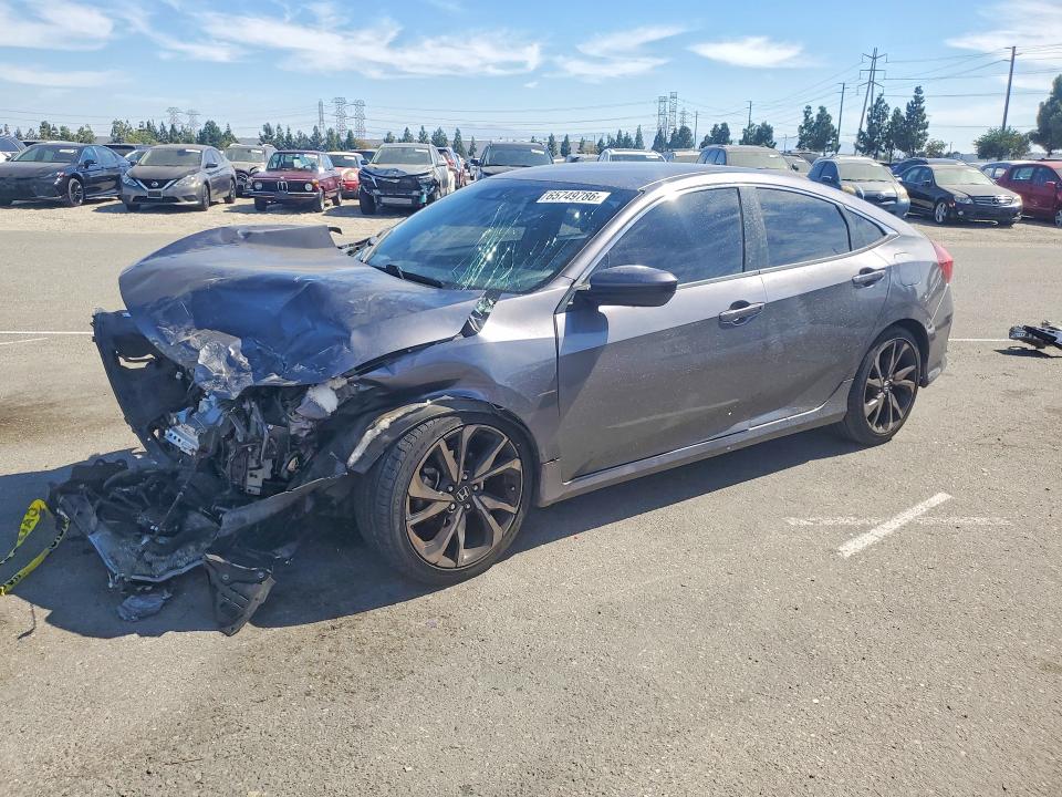 Продаж на аукціоні авто 2020 Honda Civic, vin: 2HGFC2F80LH510344, номер лоту: 65749786