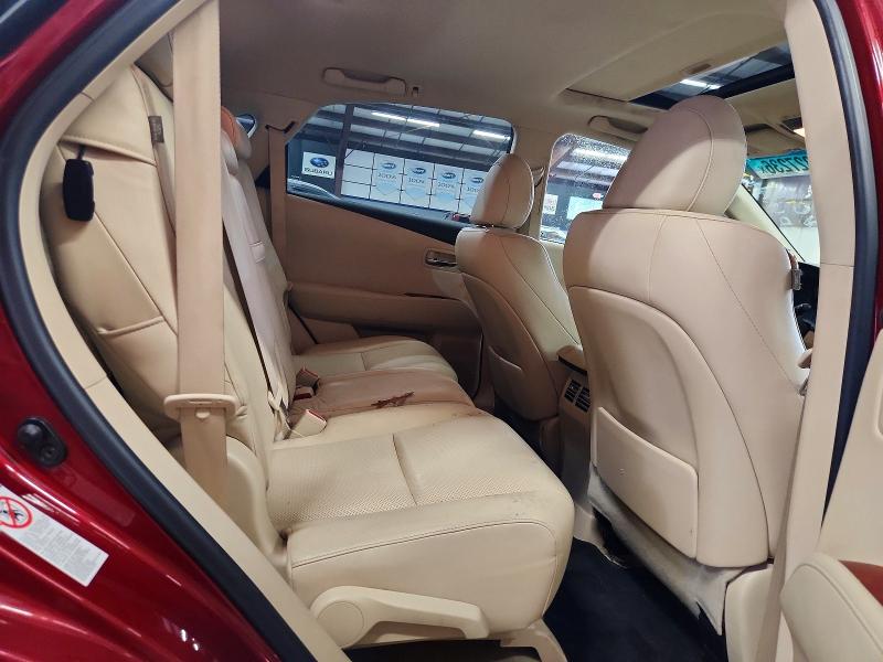 Aukcja sprzedaży 2010 Lexus Rx, vin: JTJBC1BA0A2024930, numer aukcji: 63827236