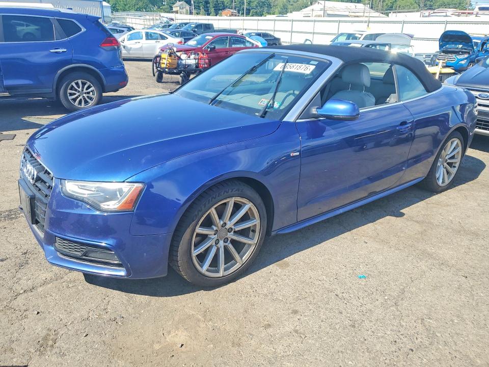 63581876 :رقم المزاد ، WAUMFAFH6FN008180 vin ، 2015 Audi A5 مزاد بيع