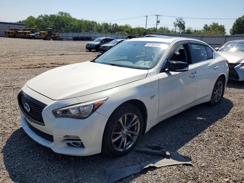64103926 :رقم المزاد ، JN1BV7AR4FM420249 vin ، 2015 Infiniti Q50 مزاد بيع