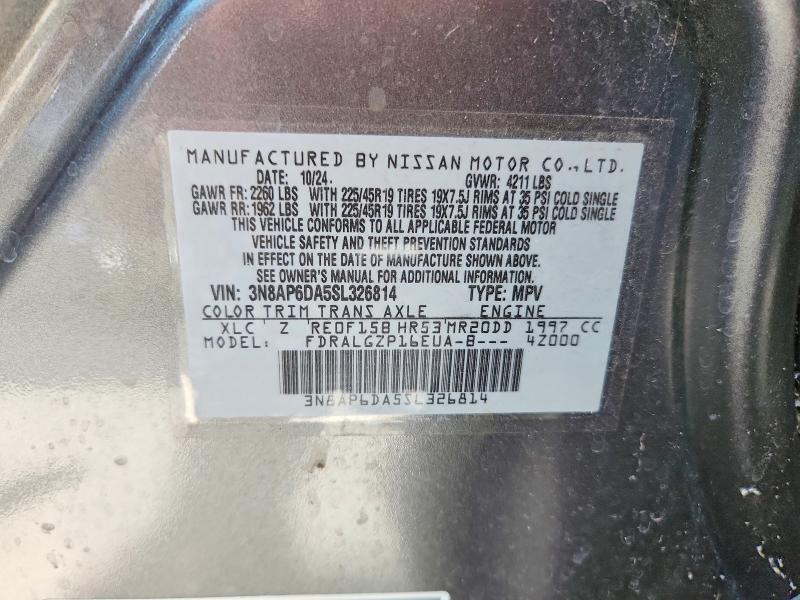 Продаж на аукціоні авто 2025 Nissan Kicks, vin: 3N8AP6DA5SL326814, номер лоту: 66467336