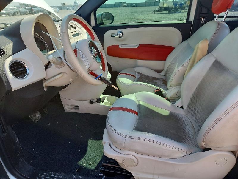 2014 Fiat 500 მანქანა იყიდება აუქციონზე, vin: 3C3CFFGE7ET172623, აუქციონის ნომერი: 62647186