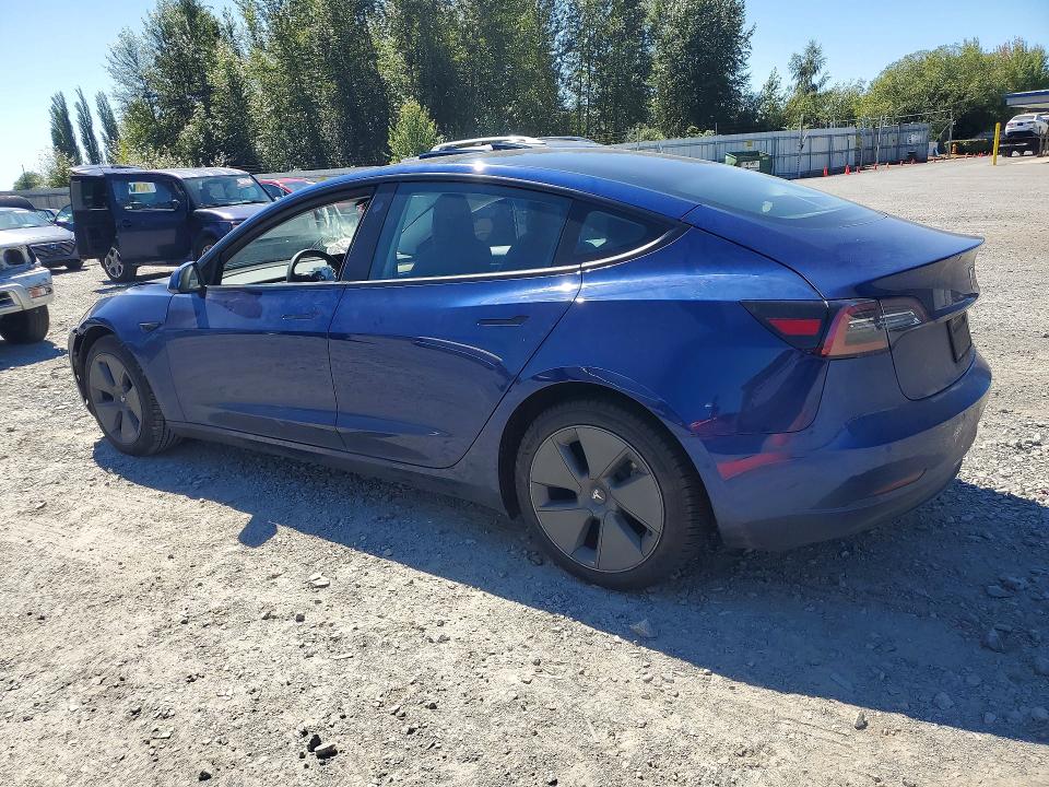 64679746 :رقم المزاد ، 5YJ3E1EAXMF022858 vin ، 2021 Tesla Model 3 مزاد بيع