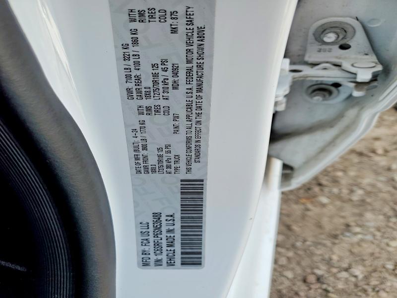 Aukcja sprzedaży 2025 Ram 1500, vin: 1C6SRFLP6SN536488, numer aukcji: 66039996