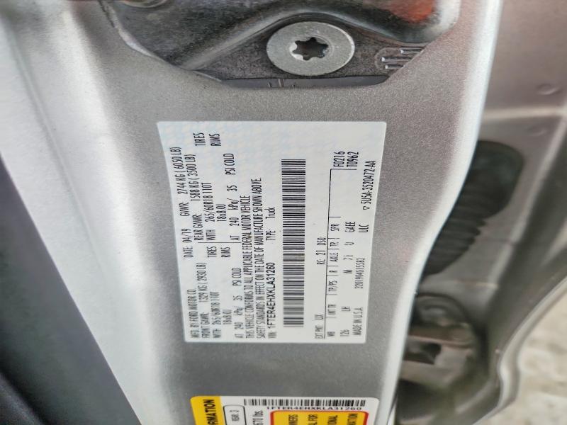 66556586 :رقم المزاد ، 1FTER4EHXKLA31260 vin ، 2019 Ford Ranger مزاد بيع