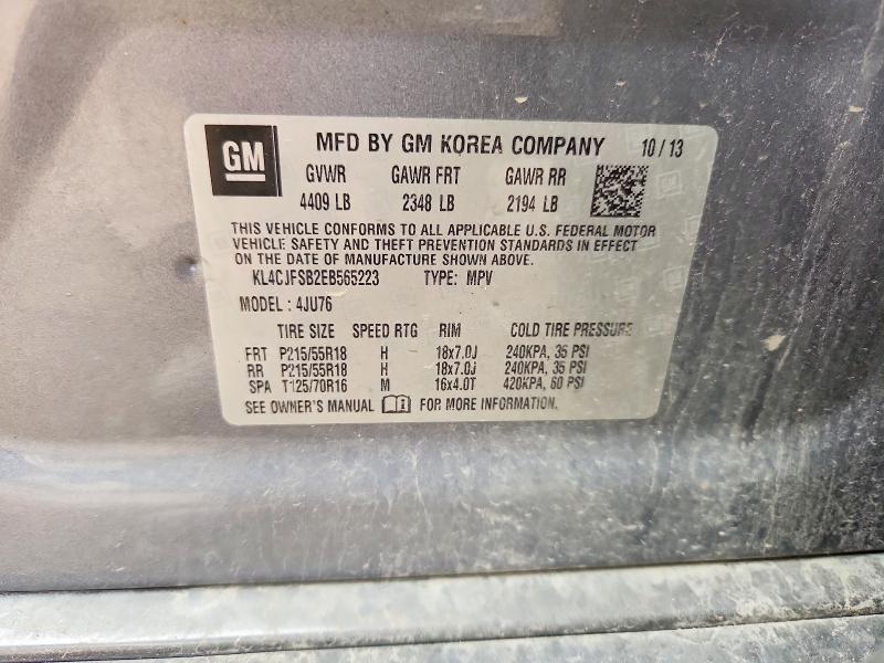 Продажа на аукционе авто 2014 Buick Encore, vin: KL4CJFSB2EB565223, номер лота: 66071336