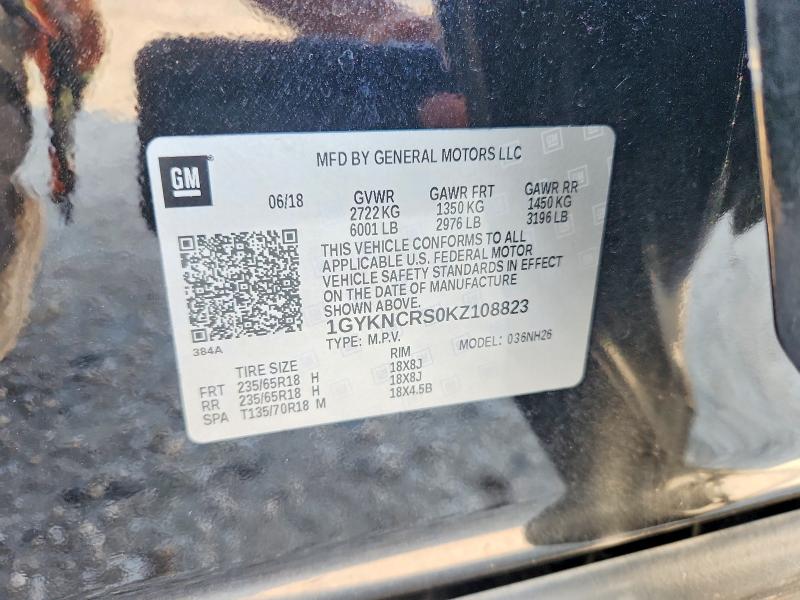 Продажа на аукционе авто 2019 Cadillac Xt5, vin: 1GYKNCRS0KZ108823, номер лота: 63683086