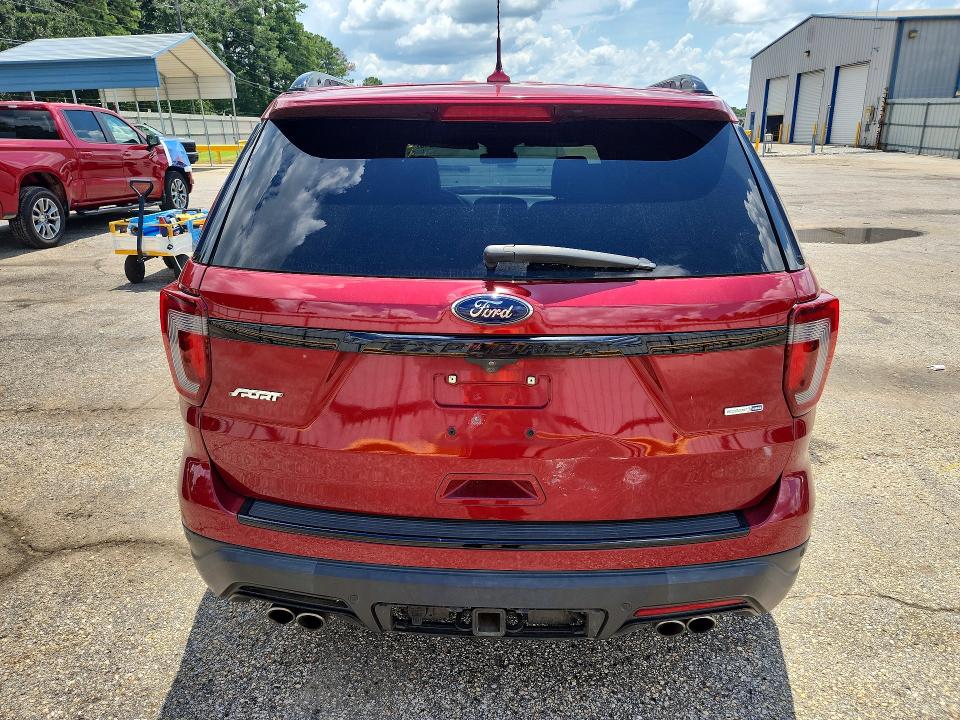 65828546 :رقم المزاد ، 1FM5K8GT4JGC63109 vin ، 2018 Ford Explorer مزاد بيع