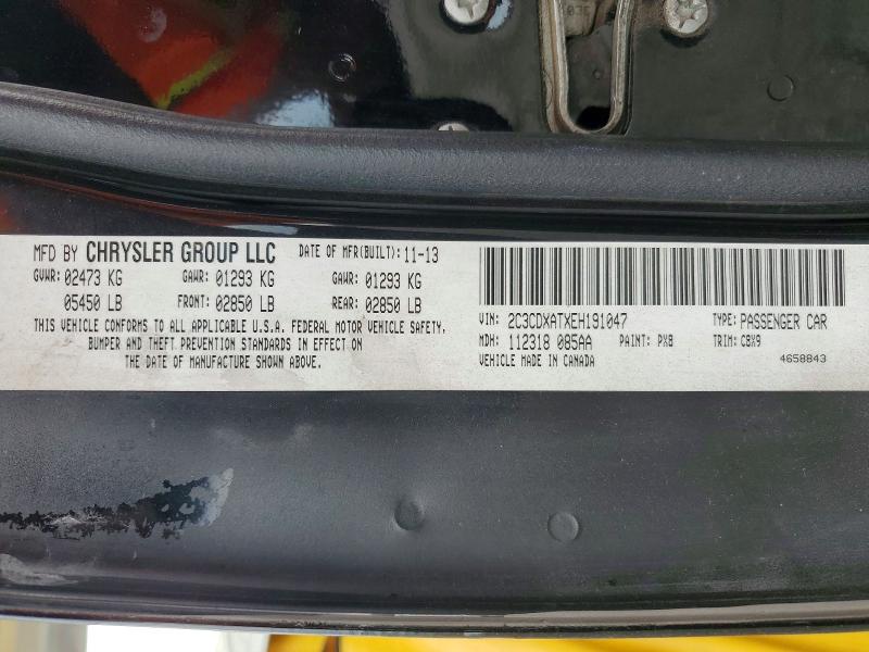 Продажа на аукционе авто 2014 Dodge Charger, vin: 2C3CDXATXEH191047, номер лота: 64987706