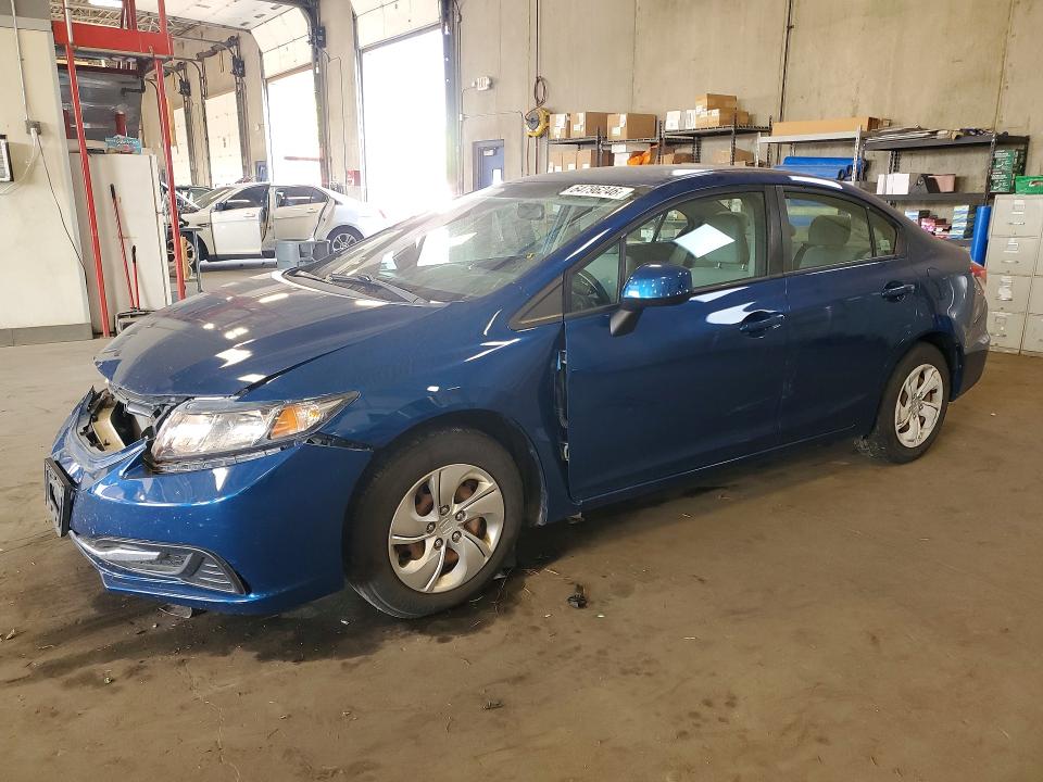 Продаж на аукціоні авто 2013 Honda Civic, vin: 19XFB2F5XDE012107, номер лоту: 64796246