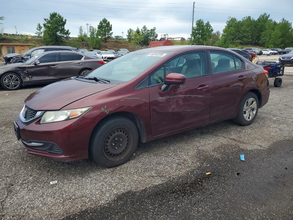 64093206 :رقم المزاد ، 19XFB2F57FE264531 vin ، 2015 Honda Civic مزاد بيع