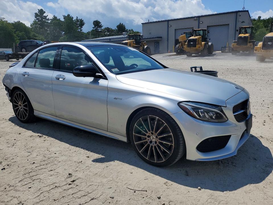 63907736 :رقم المزاد ، 55SWF6EB0JU238793 vin ، 2018 Mercedes-benz C مزاد بيع