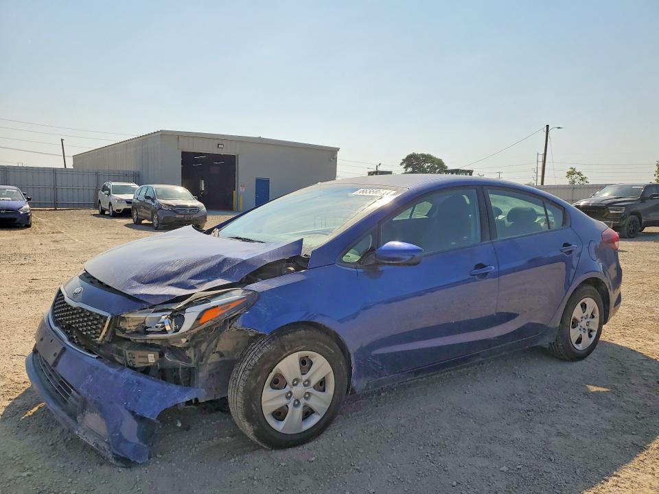 2018 Kia Forte მანქანა იყიდება აუქციონზე, vin: 3KPFL4A7XJE196980, აუქციონის ნომერი: 66566606