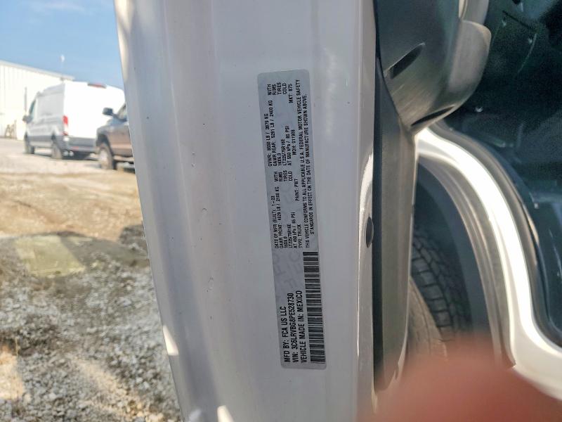 65455896 :رقم المزاد ، 3C6LRVBG8PE528730 vin ، 2023 Ram Promaster 1500 مزاد بيع