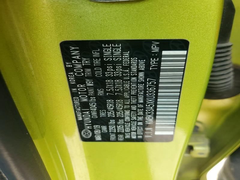 Продажа на аукционе авто 2019 Hyundai Kona, vin: KM8K33A5XKU336757, номер лота: 63339796