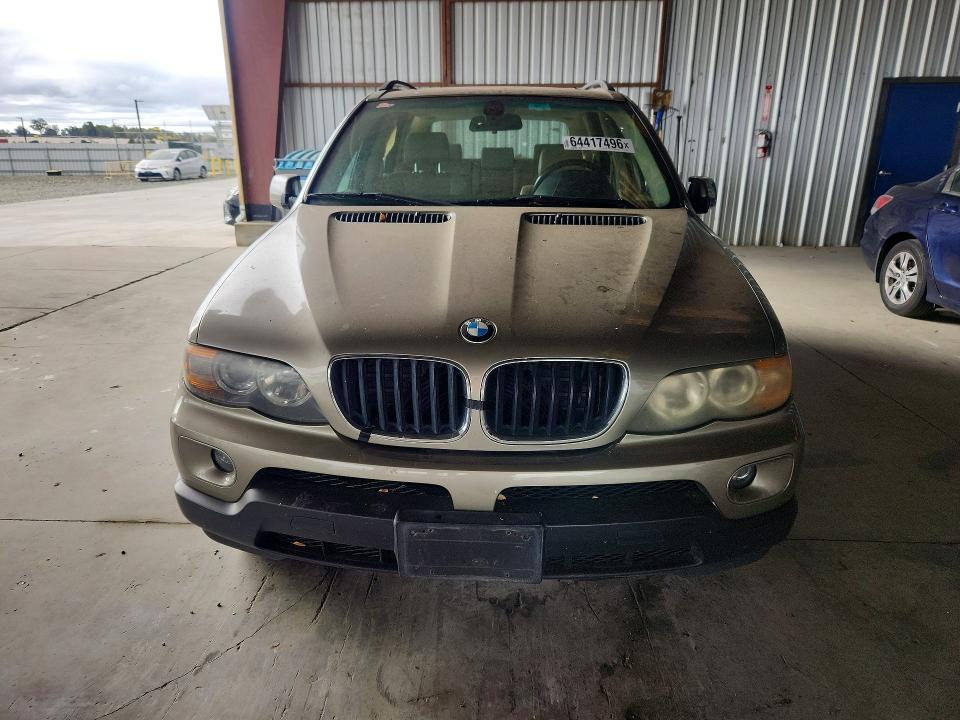 2004 Bmw X5 მანქანა იყიდება აუქციონზე, vin: 5UXFA135X4LU44512, აუქციონის ნომერი: 64417496
