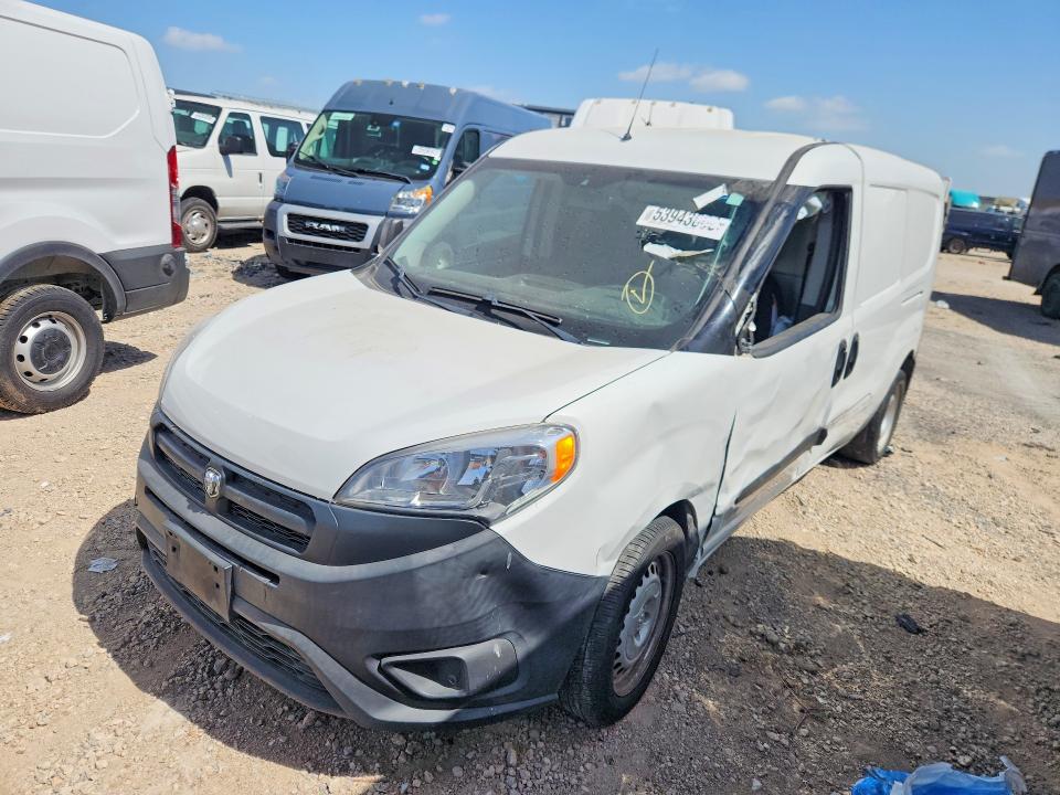 53943006 :رقم المزاد ، ZFBERFAB5J6L12217 vin ، 2018 Ram Promaster City مزاد بيع