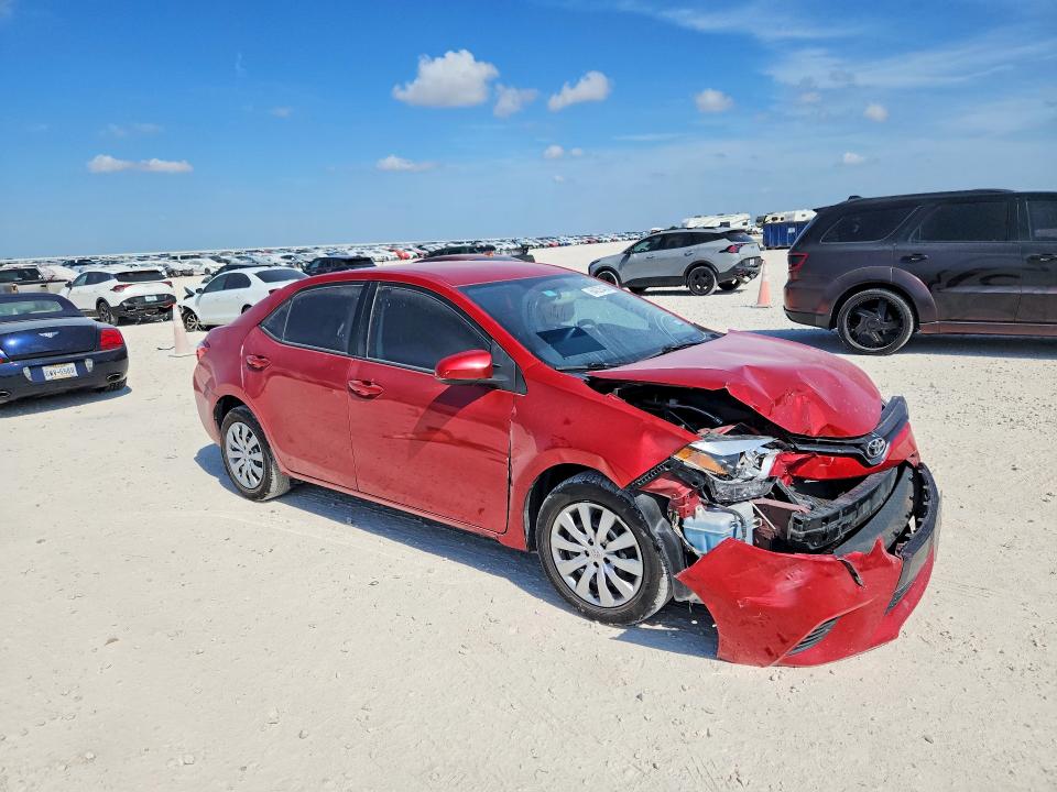 2015 Toyota Corolla მანქანა იყიდება აუქციონზე, vin: 5YFBURHE1FP250704, აუქციონის ნომერი: 64225436