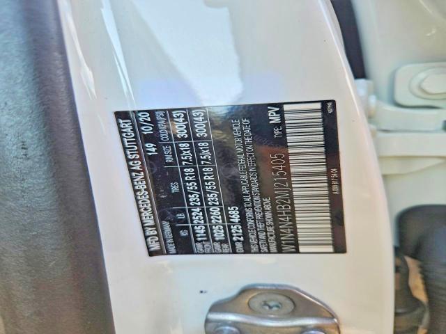 63555146 :رقم المزاد ، W1N4N4HB2MJ215405 vin ، 2021 Mercedes-benz Gla مزاد بيع