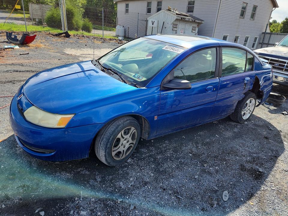 Продаж на аукціоні авто 2003 Saturn Ion, vin: 1G8AJ52FX3Z163555, номер лоту: 63194086