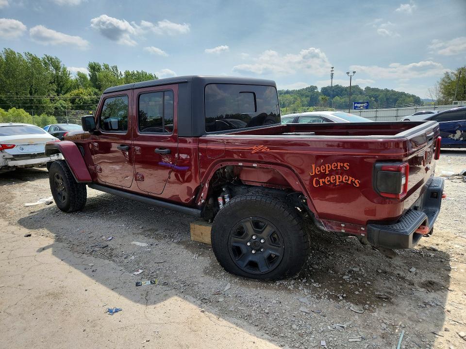 66194726 :رقم المزاد ، 1C6JJTEG3ML555822 vin ، 2021 Jeep Gladiator مزاد بيع