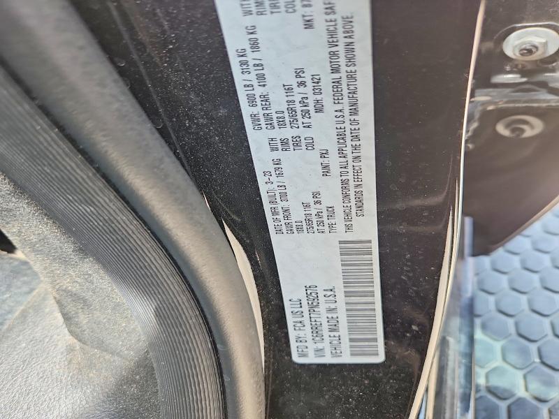 Aukcja sprzedaży 2023 Ram 1500, vin: 1C6RREFT7PN592576, numer aukcji: 64614896