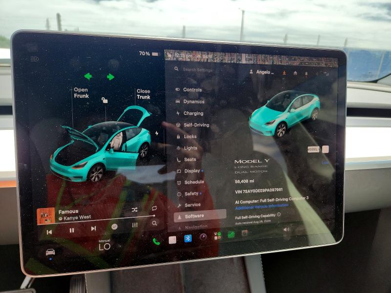 Aukcja sprzedaży 2023 Tesla Model Y, vin: 7SAYGDEE9PA097981, numer aukcji: 66387926