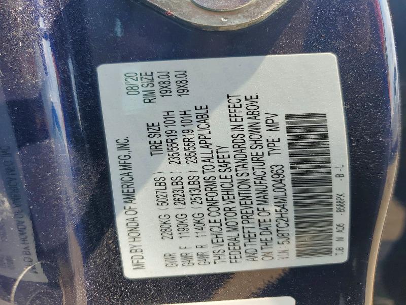 Продаж на аукціоні авто 2021 Acura Rdx, vin: 5J8TC2H54ML004963, номер лоту: 63324186