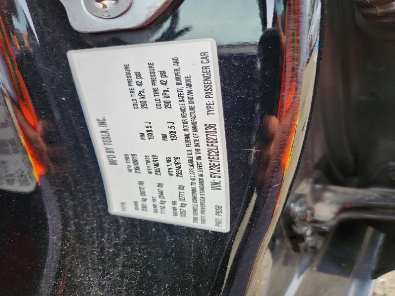 Aukcja sprzedaży 2020 Tesla Model 3, vin: 5YJ3E1EC2LF627036, numer aukcji: 65415056