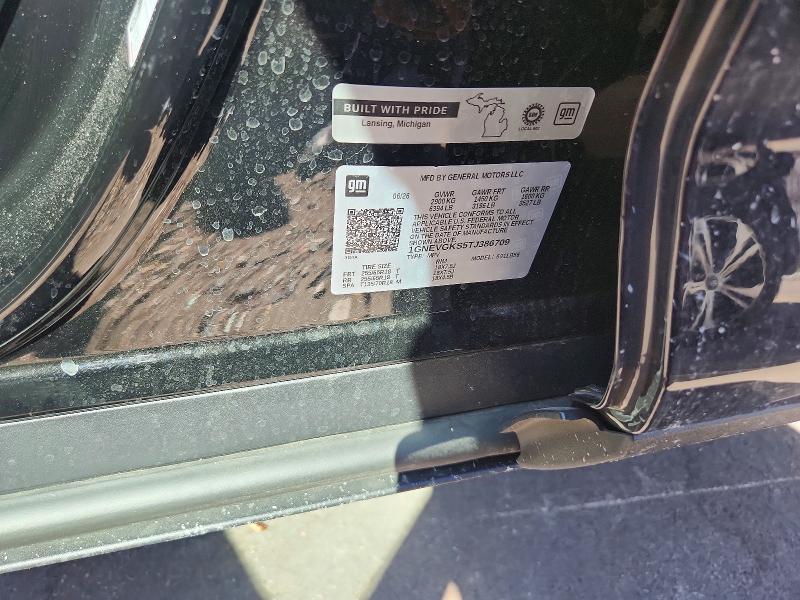 66232176 :رقم المزاد ، 1GNEVGKS5TJ386709 vin ، 2026 Chevrolet Traverse مزاد بيع