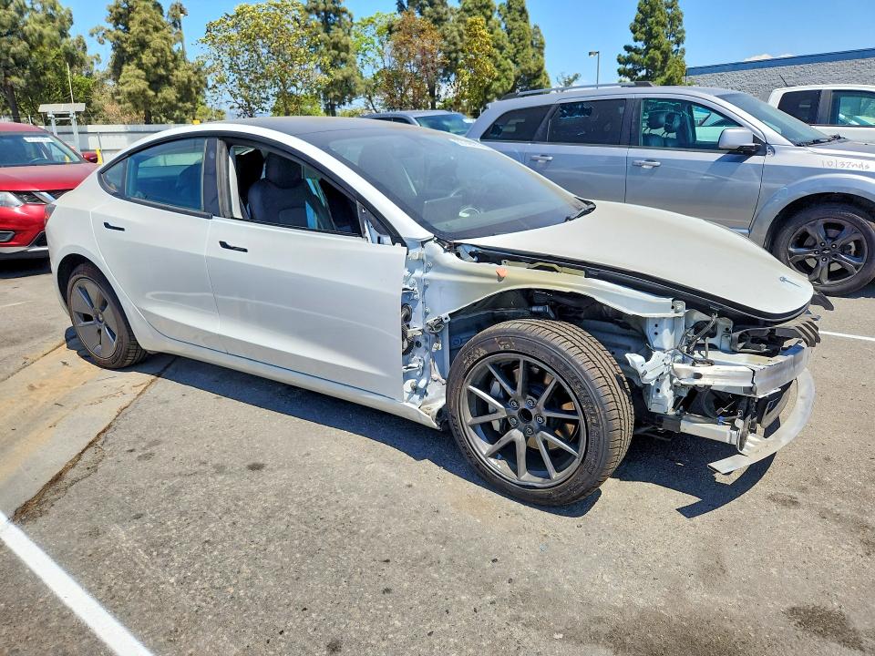 66148276 :رقم المزاد ، 5YJ3E1EAXNF298314 vin ، 2022 Tesla Model 3 مزاد بيع