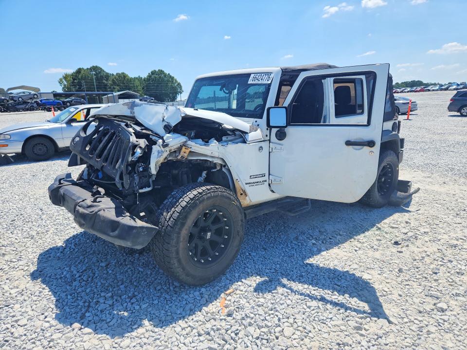 2015 Jeep Wrangler Unlimited მანქანა იყიდება აუქციონზე, vin: 1C4BJWDG6FL620956, აუქციონის ნომერი: 66424776