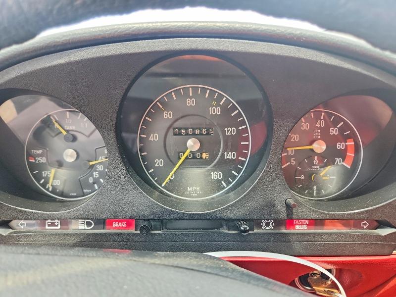 Aukcja sprzedaży 1976 Mercedes-benz Sl Sl450, vin: 10704412028888, numer aukcji: 64334856
