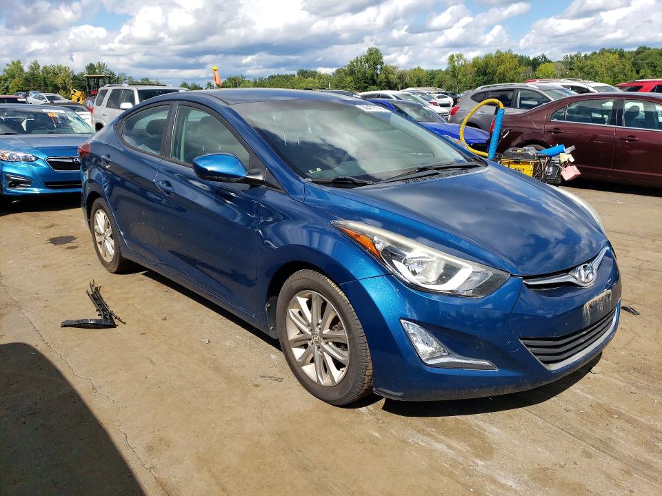 66473126 :رقم المزاد ، KMHDH4AE9FU248191 vin ، 2015 Hyundai Elantra مزاد بيع