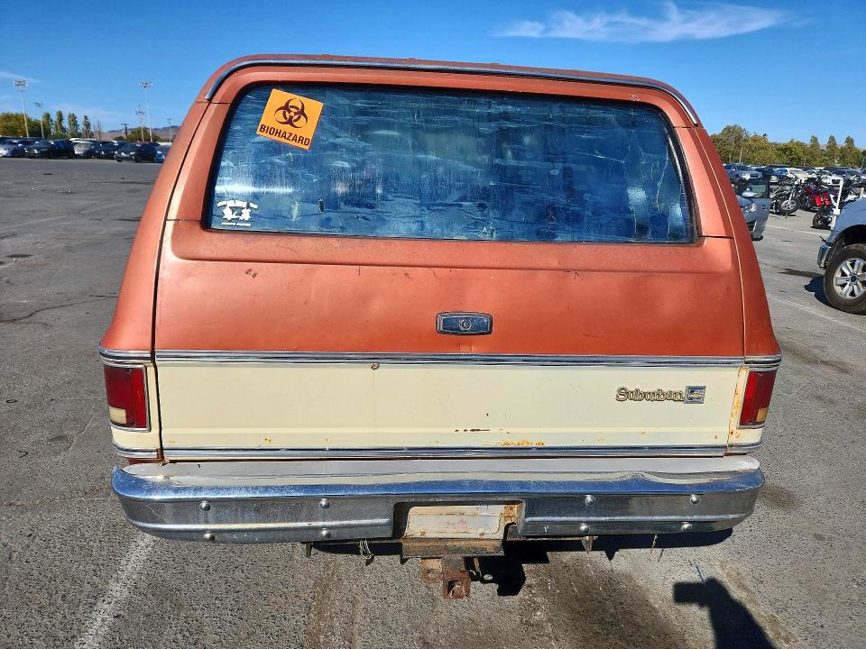 Aukcja sprzedaży 1978 Chevrolet Subrban, vin: CKR168F163357, numer aukcji: 65167966