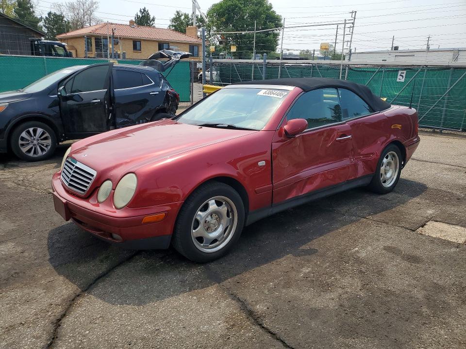 1999 Mercedes-benz Clk მანქანა იყიდება აუქციონზე, vin: WDBLK65G0XT003133, აუქციონის ნომერი: 63864486