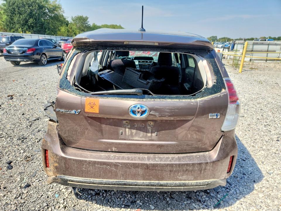 2015 Toyota Prius V მანქანა იყიდება აუქციონზე, vin: JTDZN3EU1FJ016877, აუქციონის ნომერი: 66460706
