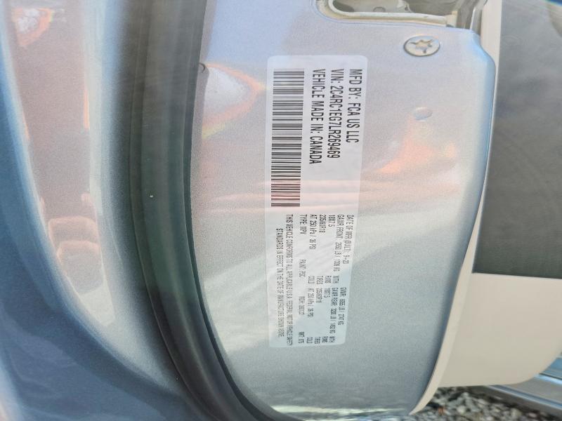 63463516 :رقم المزاد ، 2C4RC1EG7LR269469 vin ، 2020 Chrysler Pacifica مزاد بيع