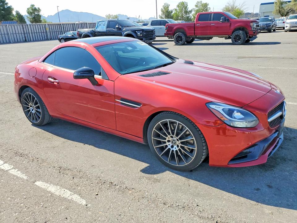 2018 Mercedes-benz Slc მანქანა იყიდება აუქციონზე, vin: WDDPK3JAXJF149781, აუქციონის ნომერი: 64463066