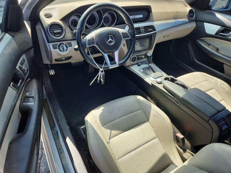 2012 Mercedes-benz C მანქანა იყიდება აუქციონზე, vin: WDDGJ4HB6CF887166, აუქციონის ნომერი: 64458546