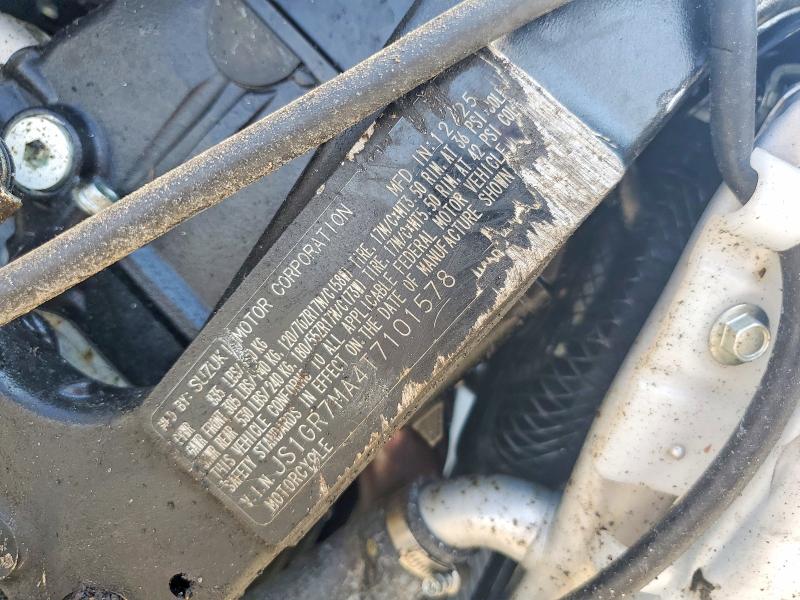 Aukcja sprzedaży 2026 Suzuki Gsx-r750, vin: JS1GR7MA4T7101578, numer aukcji: 65088776