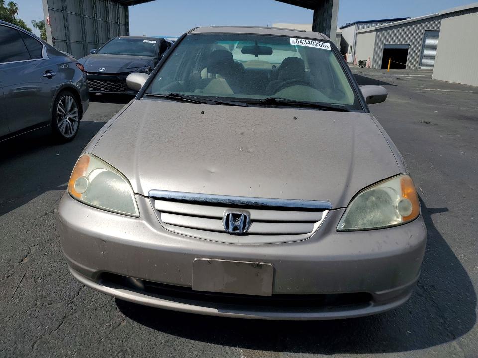 Продаж на аукціоні авто 2002 Honda Civic, vin: 2HGES26882H609510, номер лоту: 64340266