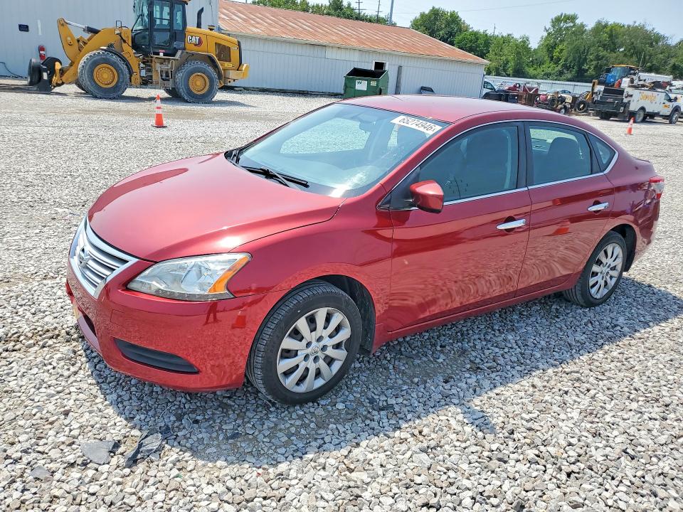 2015 Nissan Sentra მანქანა იყიდება აუქციონზე, vin: 3N1AB7APXFL659057, აუქციონის ნომერი: 65274946