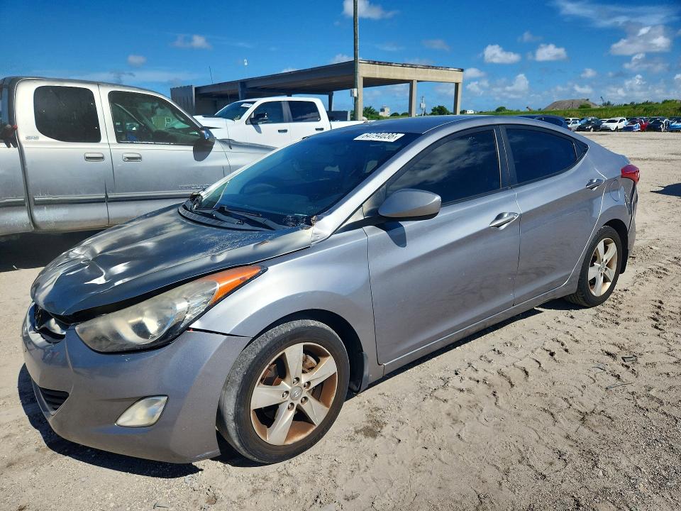 Auction sale of the 2012 Hyundai Elantra, vin: KMHDH4AE4CU386586, lot number: 64794036