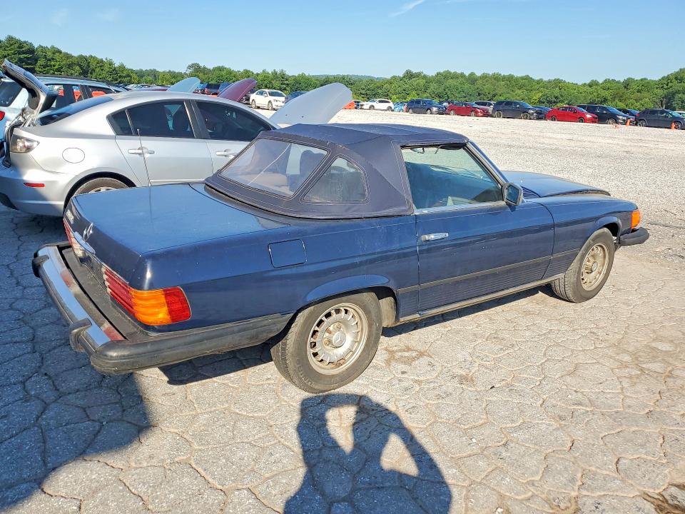 1983 Mercedes-benz 380 მანქანა იყიდება აუქციონზე, vin: WDBBA45A3DB021979, აუქციონის ნომერი: 60937466