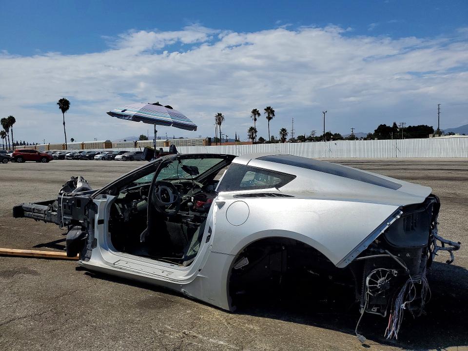 2018 Chevrolet Corvette მანქანა იყიდება აუქციონზე, vin: 1G1YB2D73J5105726, აუქციონის ნომერი: 64833696