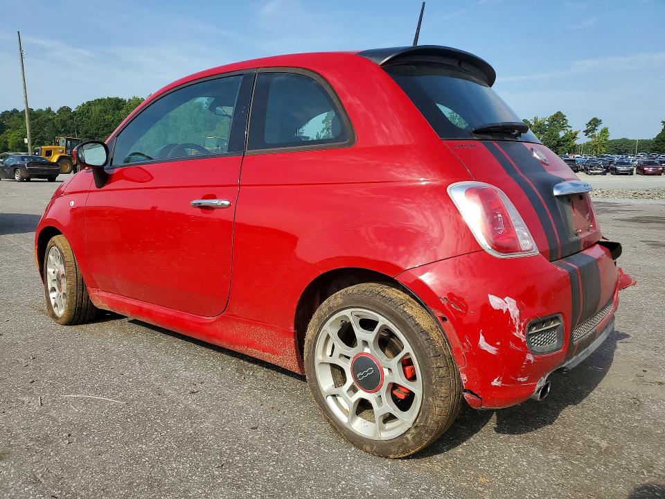 64914796 :رقم المزاد ، 3C3CFFBR1ET185815 vin ، 2014 Fiat 500 مزاد بيع