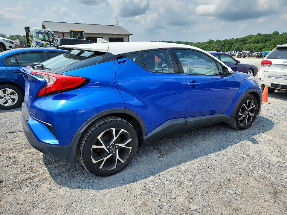 2018 Toyota C-hr მანქანა იყიდება აუქციონზე, vin: NMTKHMBX3JR037916, აუქციონის ნომერი: 64695576