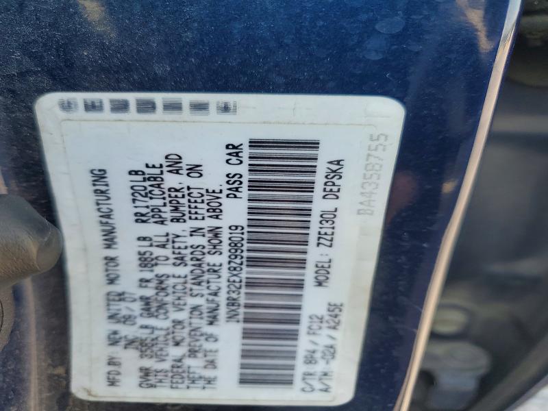 65819856 :رقم المزاد ، 1NXBR32EX8Z998019 vin ، 2008 Toyota Corolla مزاد بيع
