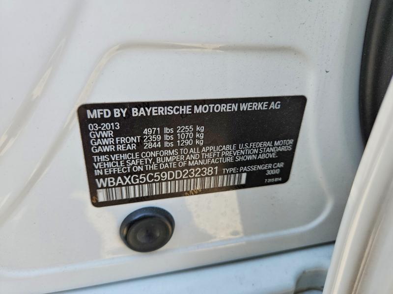 Aukcja sprzedaży 2013 Bmw 528, vin: WBAXG5C59DD232381, numer aukcji: 67195476